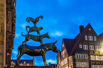 Bremen Town Musicians by Peter Schickert