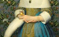 Blue Feather Lady