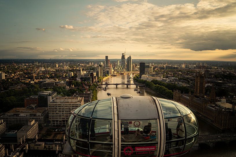Blick auf London von Van Renselaar Fotografie