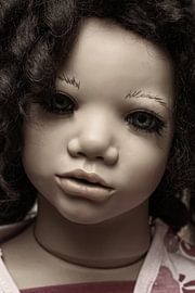 Poppen gezicht van Norman Krauß