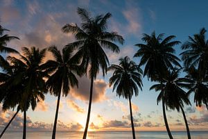Sonnenuntergang Aitutaki