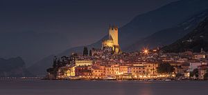 Malcesine, Lac de Garde, Italie sur Henk Meijer Photography