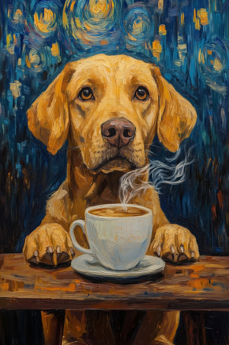 Labrador Morning Coffee