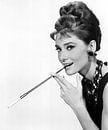 Audrey Hepburn in the movie Breakfast At Tiffany's by Bridgeman Images thumbnail