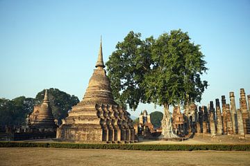 Oud UNESCO tempelcomplex in Thailand van Floris Verweij