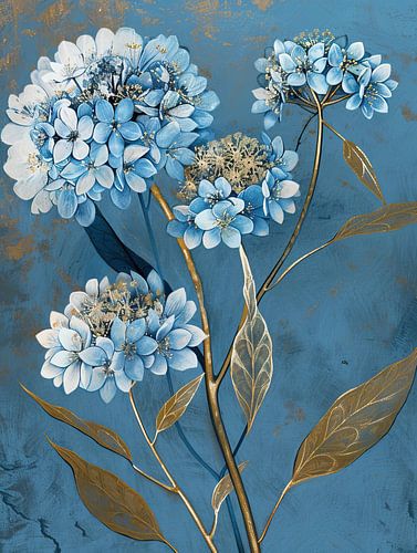 Blauwe Bloemen | Azure Elegance