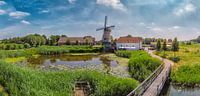 De Kilsdonkse Molen, een watervluchtmolen, Heeswijk Dinther, , Noord-Brabant, Nederland van Rene van der Meer thumbnail