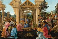 Sandro Botticelli - Die Anbetung der Könige von 1000 Schilderijen Miniaturansicht