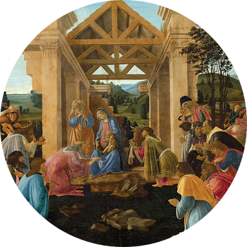 Sandro Botticelli - De aanbidding van de Koningen