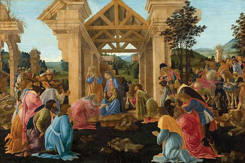 Sandro Botticelli - De aanbidding van de Koningen