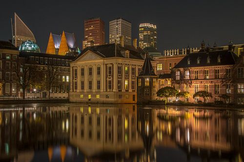 Das Mauritshuis auf dem Hofvijver in Den Haag