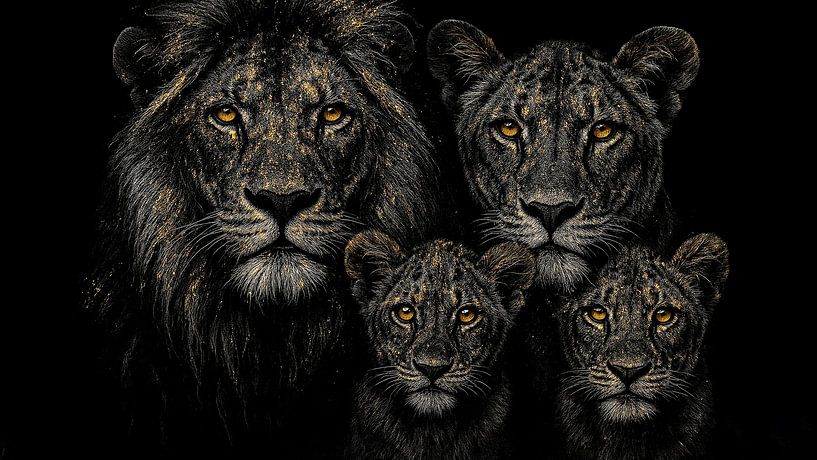 Golden Dynasty – De Leeuwenfamilie van Retinas images