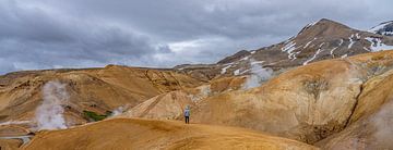 Kerlingarfjoll Panorama IJsland van HG (Huub) van der Zee