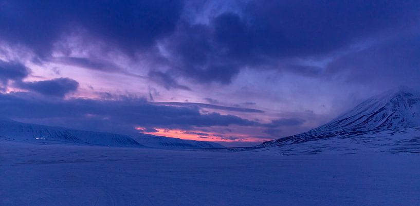 L'hiver au Spitzberg, Norvège par Adelheid Smitt