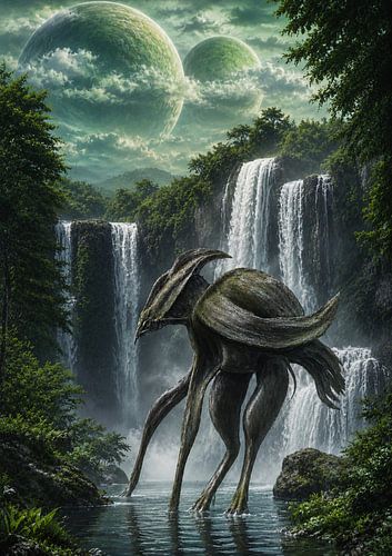 Ga'ru on the alien world