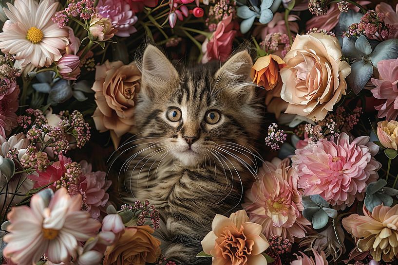 cats in and around the house by Egon Zitter