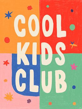 Cool Kids Club – Colorful Retro Typography