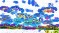 Sky with open spaces