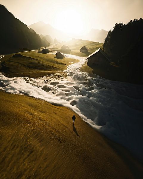 Avontuur in de Dolomieten van fernlichtsicht