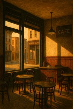 Interieur van North Beach: Eenzaamheid en zonlicht van Travel Shop