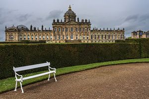 Im Schlossgarten von Howard Castle in North Yorkshire, England