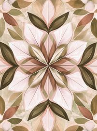 Fleurs géométriques 15 sur Kunstkabinet