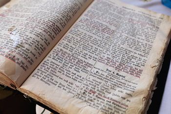 Moeder's Bijbel Oud Duits