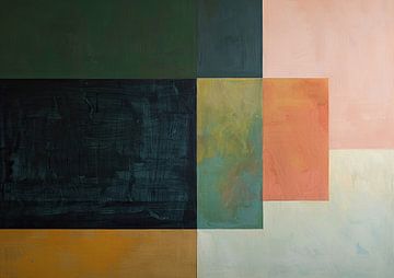 Geometry of Silence Overlay van Modern Collection