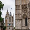 Cathédrale de Westminster Abbey avec Big Ben et St. Margaret's Church UK Londres sur Animaflora PicsStock
