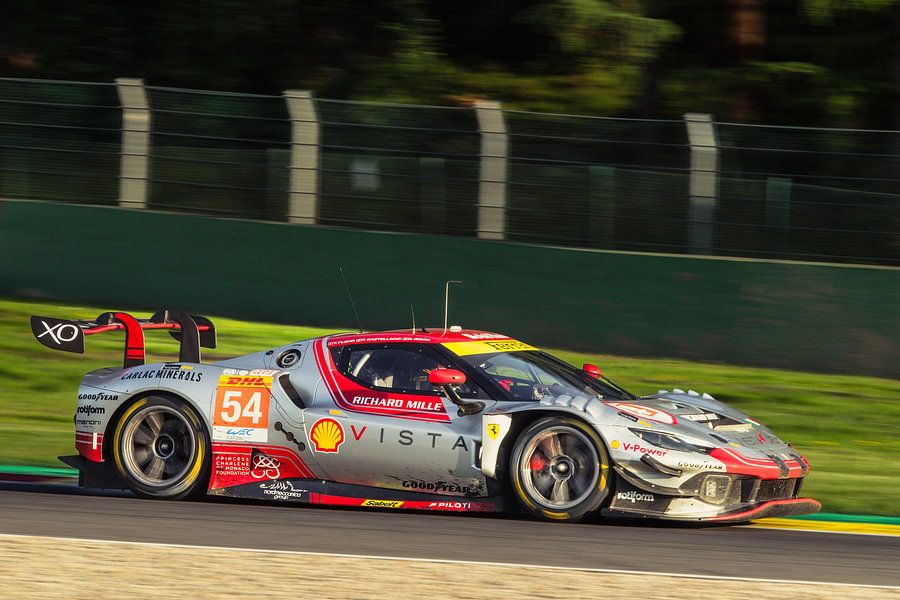 Ferrari 296 GT3 LM GT3 race car at Spa by Sjoerd van der Wal ...