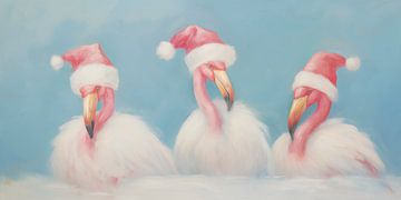 Fluffy Flamingos by Whale & Sons