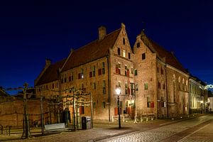 Das monumentale Agnietenklooster in Elburg. von Jaap van den Berg