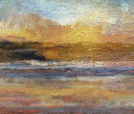 eine Küstenlandschaft von Claudia Gründler