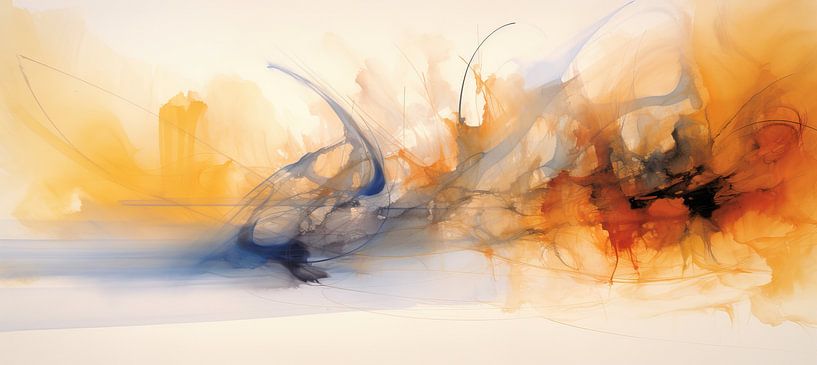 Modern Abstract 103990 van Abstract Schilderij