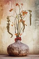 Decoratieve takken in vaas   (II of II )