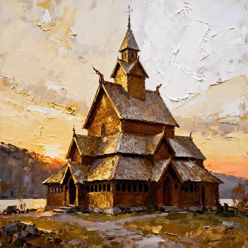 Borgund Stave Church, Norway