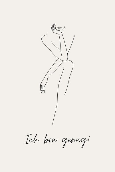 Ich bin genug! Part II von ArtDesign by KBK