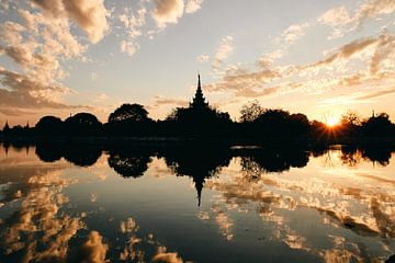 Mandalay Koninklijk Paleis van Marianne Kiefer PHOTOGRAPHY