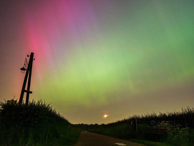 Aurora Borealis über Vleuten von Mr White Takes Pictures