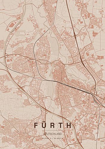 Stadtplan Fürth