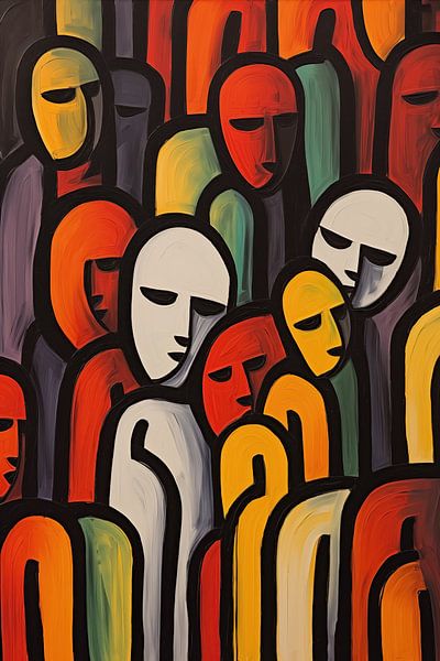 People abstract by Bert Nijholt