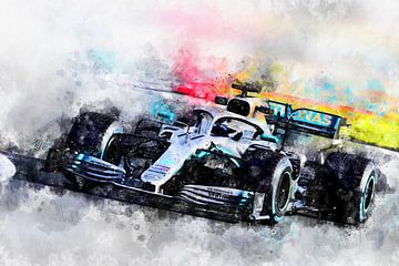 Lewis Hamilton, 2019 von Theodor Decker