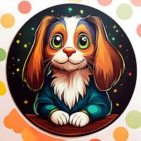 Starry-eyed soft paw