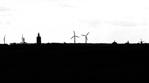 Silhouet van Westkapelle (Zeeland)