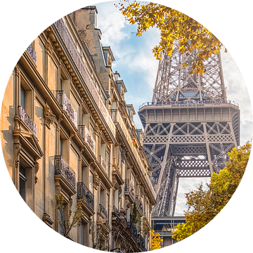 zonneschijn boven Parijs