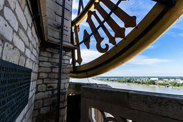 View from Antwerp Cathedral: The Clock by Martijn