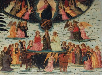 Jacopo del Sellaio, Triomphe de l'éternité, 1485-1490 sur Atelier Liesjes