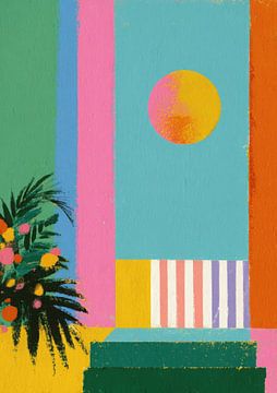 Géométrie abstraite sur Niklas Maximilian