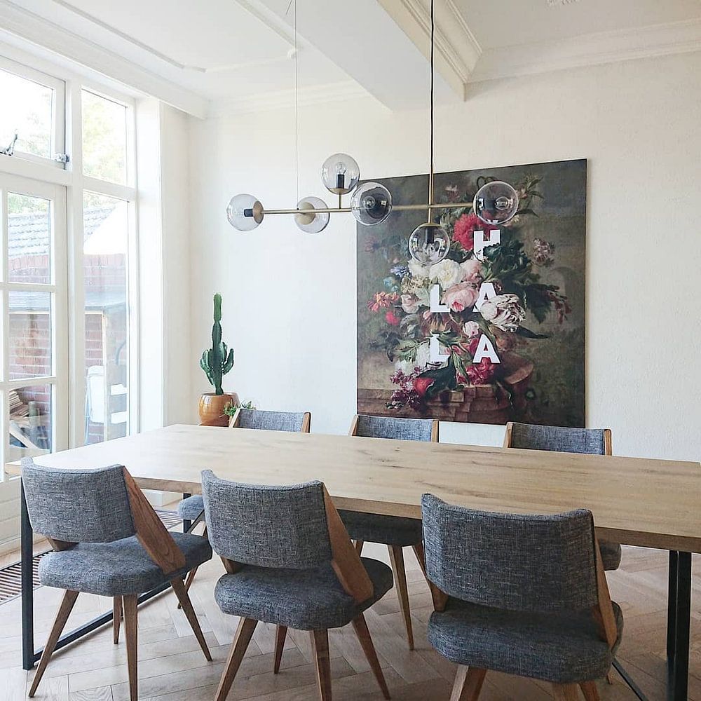 "Oh La La" (Botanischer Druck mit Typografie) von Studio POPPY