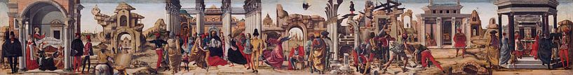 Ercole de 'Roberti, Erzählungen von San Vincenzo Ferrer, 1472-73 von Atelier Liesjes